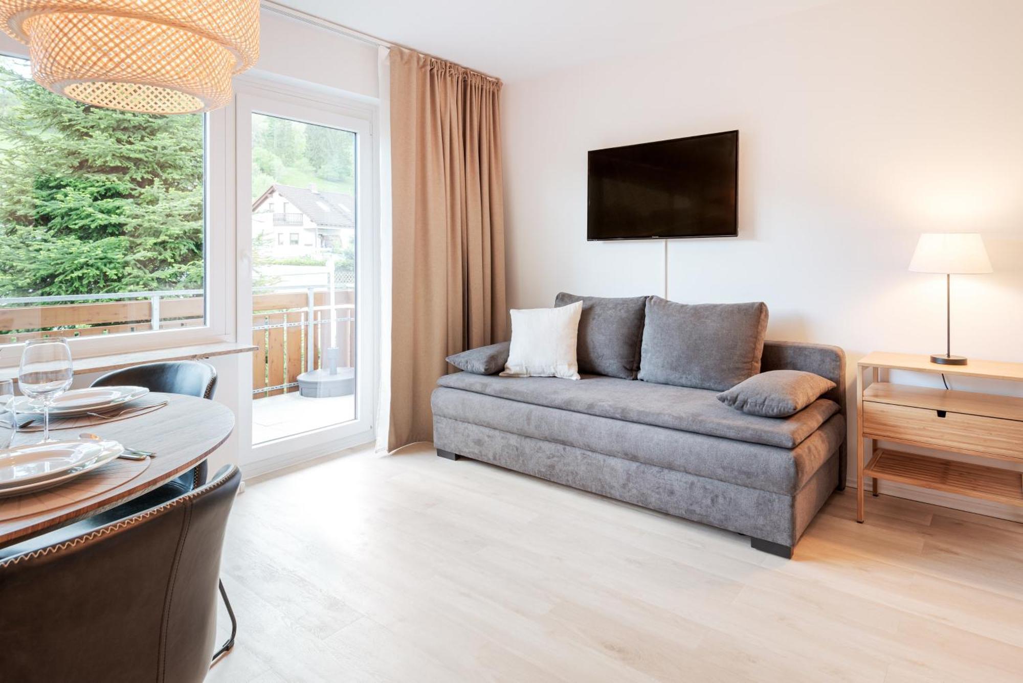 Ferienwohnung Sonnenglueck Mit Grosszuegigem Suedbalkon Lenzkirch Exteriör bild